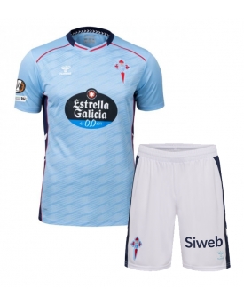 Celta Vigo Maglia Gara Casa Repliche 2025-26 Bambino Maniche Corte